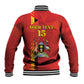 Custom Uganda Football Baseball Jacket Go Champions Cranes - African Pride