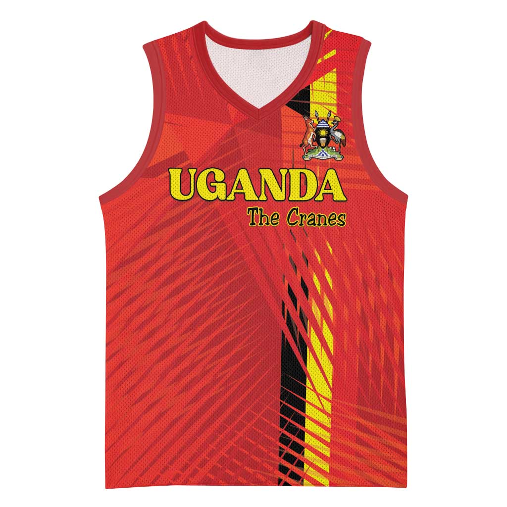 Custom Uganda Football Basketball Jersey Go Champions Cranes - African Pride