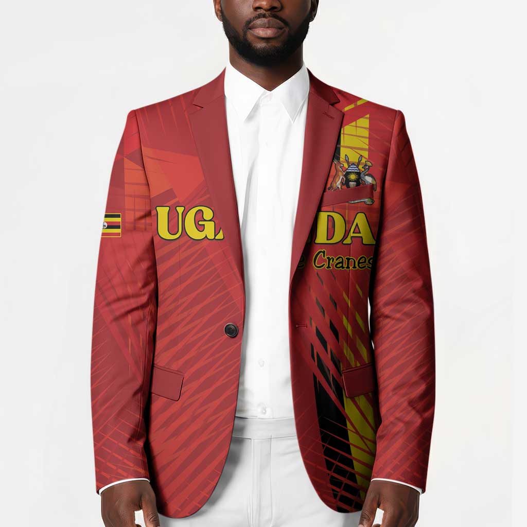 Custom Uganda Football Blazer Go Champions Cranes - African Pride