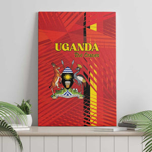 Uganda Football Canvas Wall Art Go Champions Cranes - African Pride
