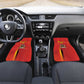 Custom Uganda Football Car Mats Go Champions Cranes - African Pride