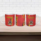 Custom Uganda Football Ceramic Mug Go Champions Cranes - African Pride
