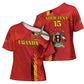 Custom Uganda Football Cross Shoulder Shirt Go Champions Cranes - African Pride