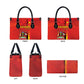Uganda Football Leather Bag Go Champions Cranes - African Pride