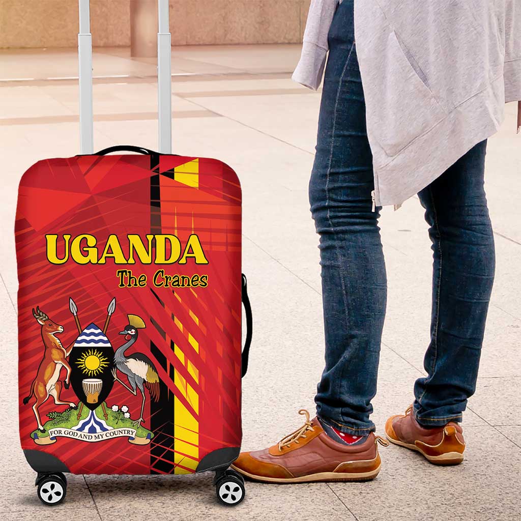 Uganda Football Luggage Cover Go Champions Cranes - African Pride