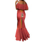 Custom Uganda Football Mermaid Dress Go Champions Cranes - African Pride