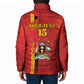 Custom Uganda Football Padded Jacket Go Champions Cranes - African Pride