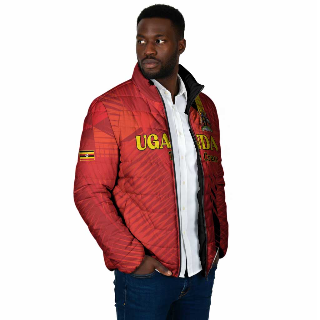 Custom Uganda Football Padded Jacket Go Champions Cranes - African Pride
