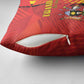 Uganda Football Pillow Cover Go Champions Cranes - African Pride
