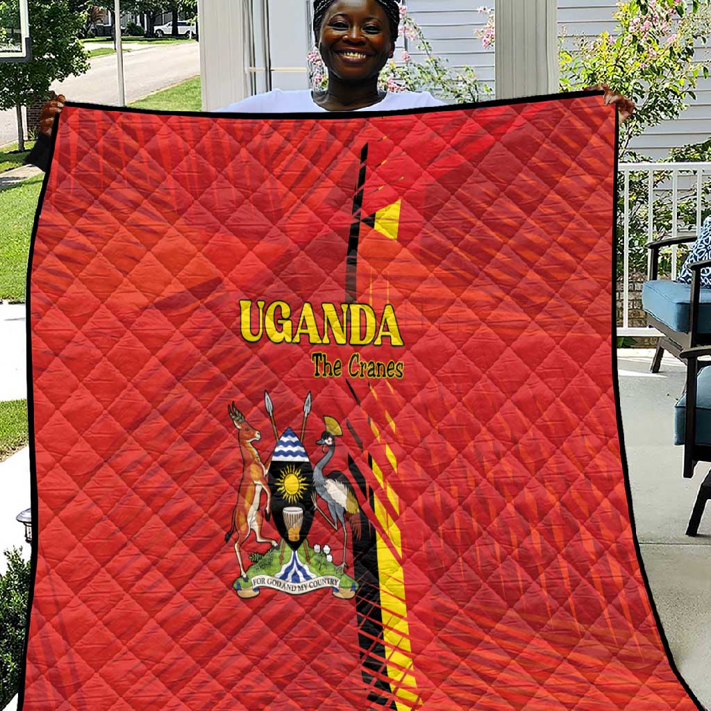 Uganda Football Quilt Go Champions Cranes - African Pride
