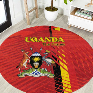 Uganda Football Round Carpet Go Champions Cranes - African Pride