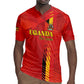 Custom Uganda Football Rugby Jersey Go Champions Cranes LT15