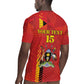 Custom Uganda Football Rugby Jersey Go Champions Cranes LT15