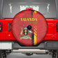 Uganda Football Spare Tire Cover Go Champions Cranes - African Pride