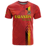 Custom Uganda Football T shirt Go Champions Cranes - African Pride