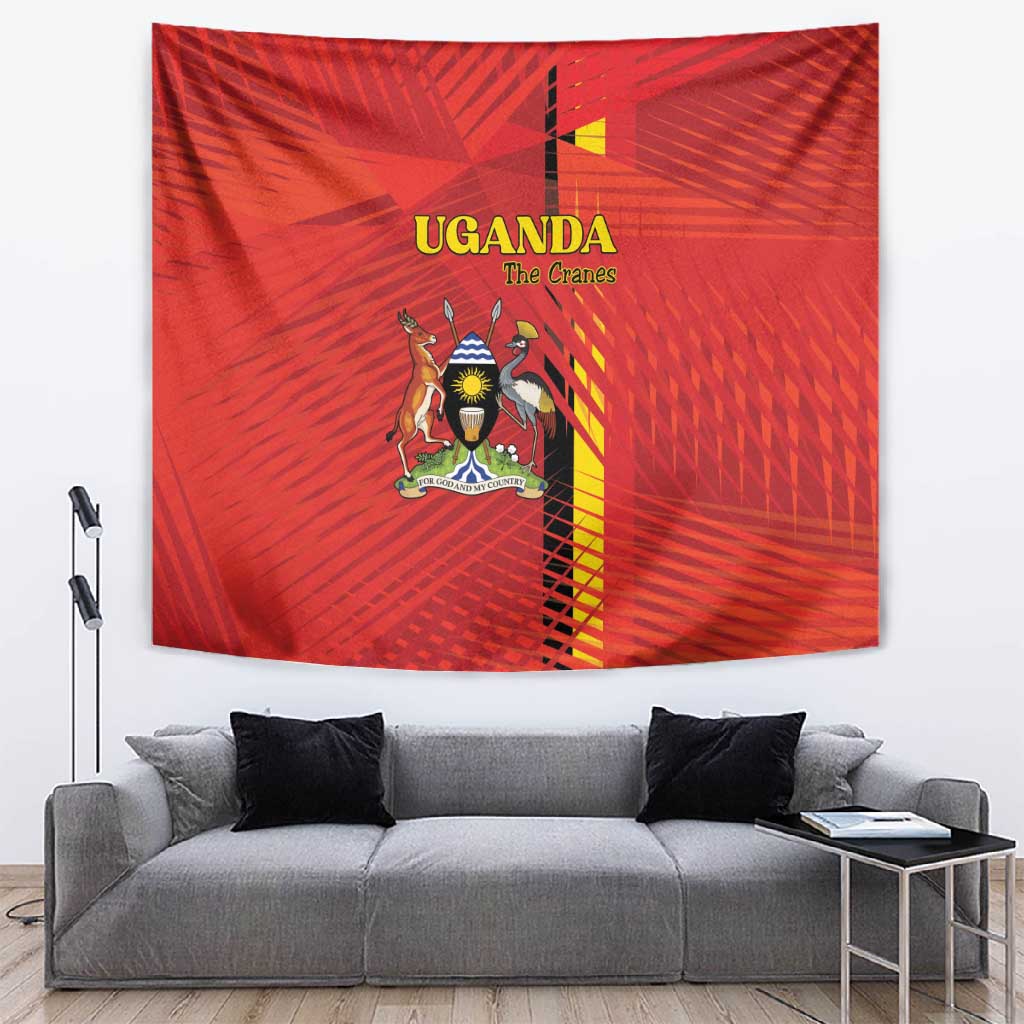 Uganda Football Tapestry Go Champions Cranes - African Pride