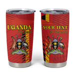 Custom Uganda Football Tumbler Cup Go Champions Cranes - African Pride