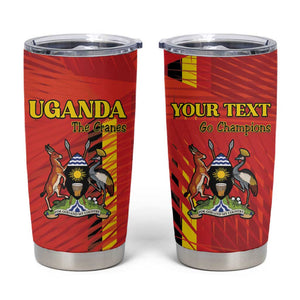 Custom Uganda Football Tumbler Cup Go Champions Cranes - African Pride