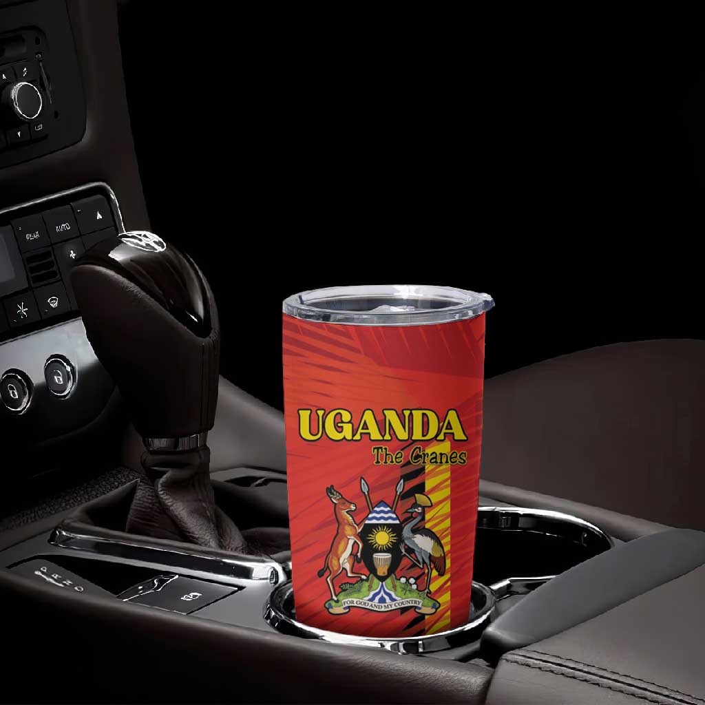 Custom Uganda Football Tumbler Cup Go Champions Cranes - African Pride
