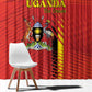 Uganda Football Window Curtain Go Champions Cranes - African Pride