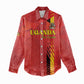 Custom Uganda Football Women Casual Shirt Go Champions Cranes - African Pride