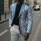Custom Botswana Football Blazer Botswana Rising Again - Black - African Pride