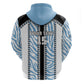 Custom Botswana Football Hoodie Botswana Rising Again - Black - African Pride
