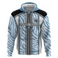 Custom Botswana Football Hoodie Botswana Rising Again - Black - African Pride