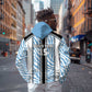 Custom Botswana Football Hoodie Botswana Rising Again - Black - African Pride