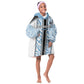 Custom Botswana Football Kid Wearable Blanket Hoodie Botswana Rising Again - Black - African Pride