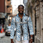 Custom Botswana Football Long Sleeve Button Shirt Botswana Rising Again - Black - African Pride
