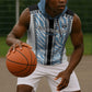 Custom Botswana Football Sleeveless Hoodie Botswana Rising Again - Black - African Pride