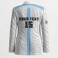 Custom Botswana Football Blazer Botswana Rising Again - Blue - African Pride