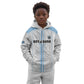 Custom Botswana Football Kid Hoodie Botswana Rising Again - Blue - African Pride