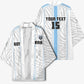 Custom Botswana Football Kimono Botswana Rising Again - Blue - African Pride
