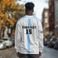 Custom Botswana Football Long Sleeve Shirt Botswana Rising Again - Blue - African Pride