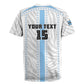 Custom Botswana Football Rugby Jersey Botswana Rising Again - Blue LT15