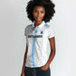 Custom Botswana Football Women Polo Shirt Botswana Rising Again - Blue - African Pride