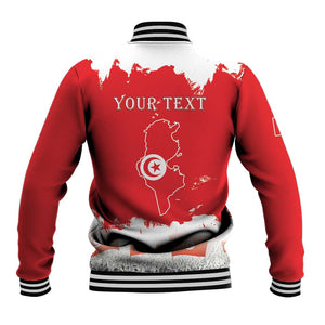 Personalized Afro Tunisia Baseball Jacket Happy 69th Anniversary Independence