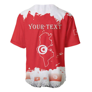 Personalized Afro Tunisia Baseball Jersey Happy 69th Anniversary Independence