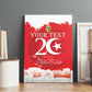 Personalized Afro Tunisia Canvas Wall Art Happy 69th Anniversary Independence