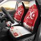 Personalized Afro Tunisia Car Seat Cover Happy 69th Anniversary Independence