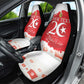 Personalized Afro Tunisia Car Seat Cover Happy 69th Anniversary Independence