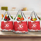 Personalized Afro Tunisia Grocery Bag Happy 69th Anniversary Independence