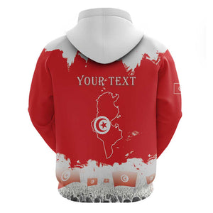 Personalized Afro Tunisia Hoodie Happy 69th Anniversary Independence