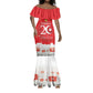 Personalized Afro Tunisia Mermaid Dress Happy 69th Anniversary Independence