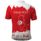 Personalized Afro Tunisia Polo Shirt Happy 69th Anniversary Independence