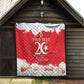Personalized Afro Tunisia Quilt Happy 69th Anniversary Independence