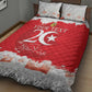 Personalized Afro Tunisia Quilt Bed Set Happy 69th Anniversary Independence
