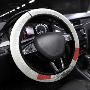 Afro Tunisia Steering Wheel Cover Happy 69th Anniversary Independence